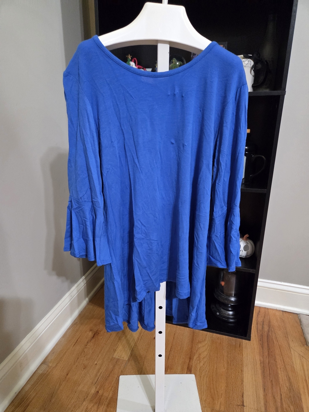Pinc Kids Royal Blue Bell Sleeve Tunic Top